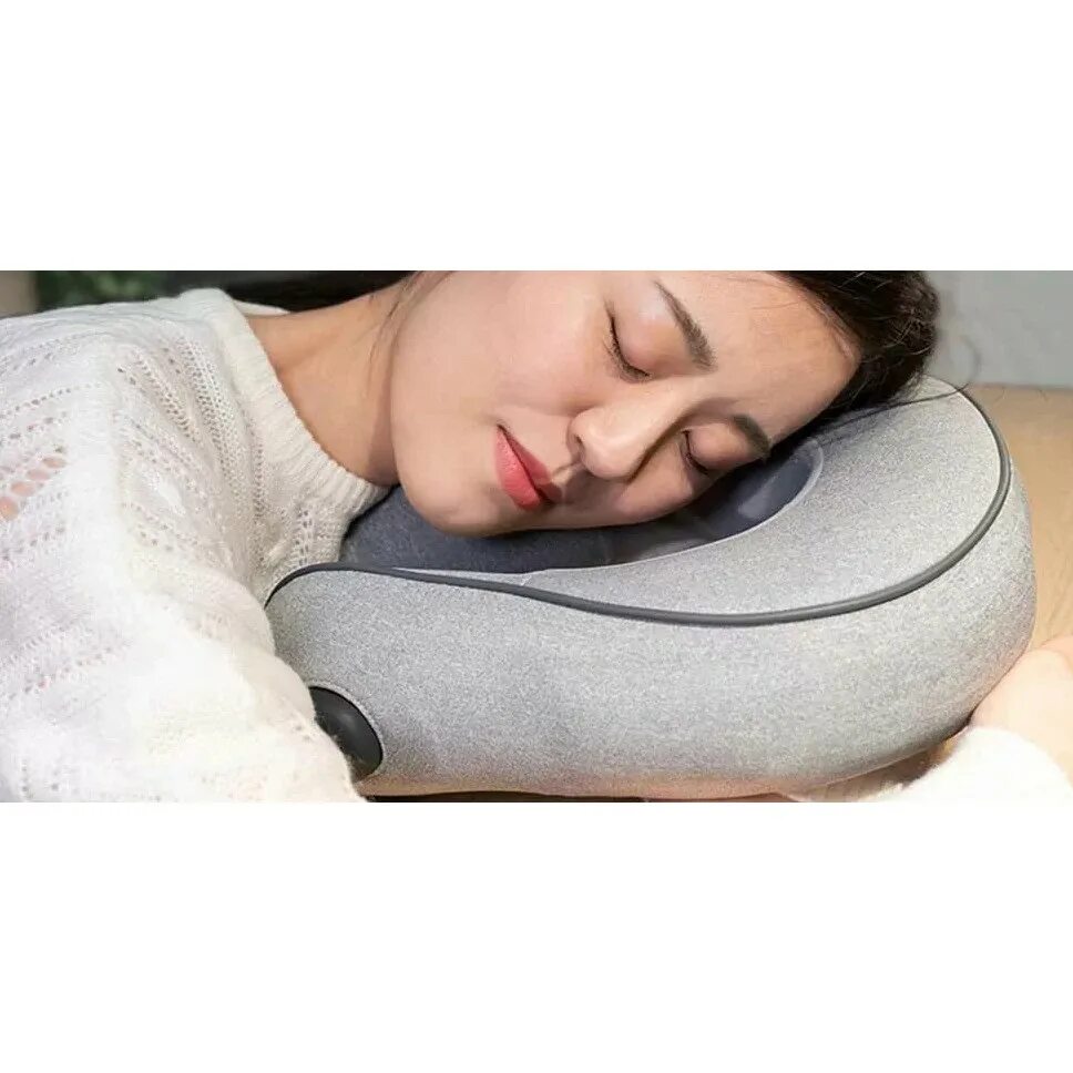 Массажер для шеи xiaomi mijia. Массажер для шеи massage Sleep Neck Pillow. Надувной шейный массажер Xiaomi. Подушка массажёр для шеи в 3d. Mijia Smart Neck Massager.