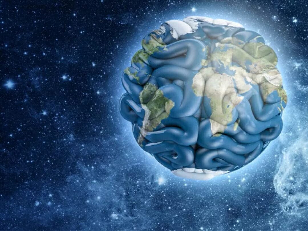 Мировой мозг. Планета мозг. Планета земля и мозг человека. Мозг земли.