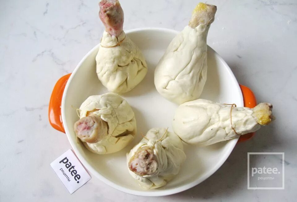 Куриные голени в слоеных мешочках рецепт. Куриные голени в слоеных мешочках рецепт