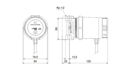 Grundfos comfort pm