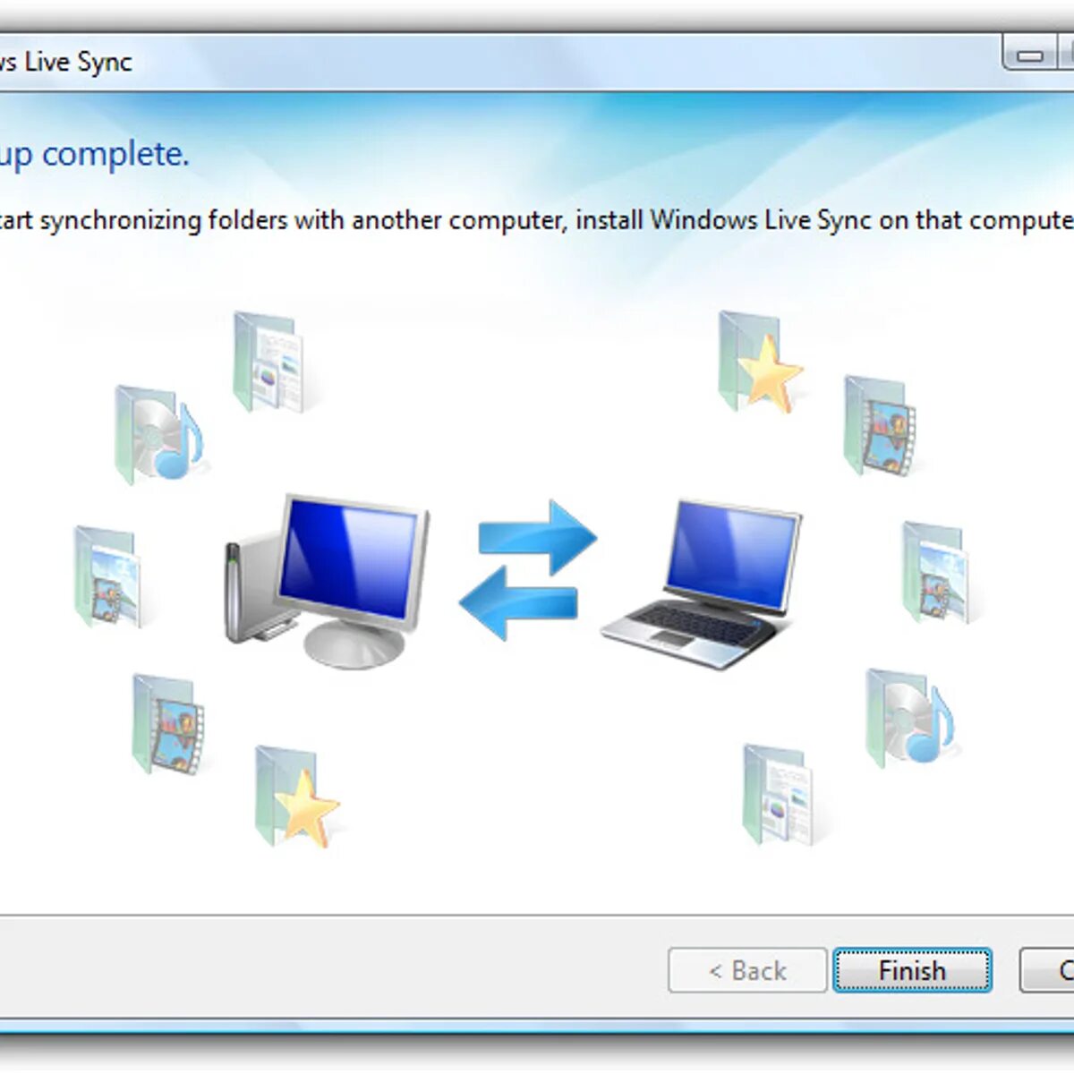Setup sync
