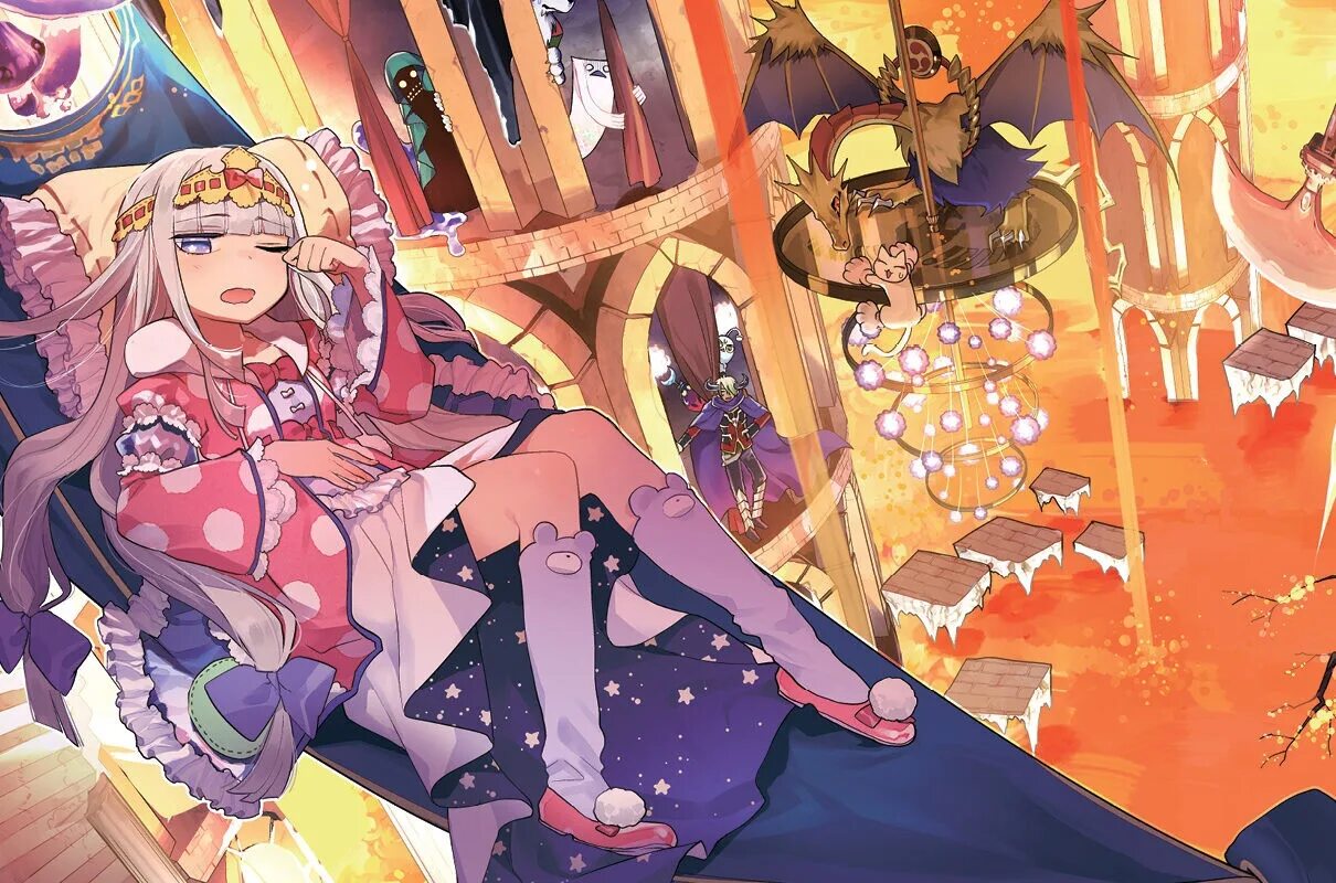 Сон быть принцессой. Sleepy princess аниме. сон принцессы в замке демона аниме. аниме maoujou de oyasumi. сон в замке демона аниме принцесса и король.