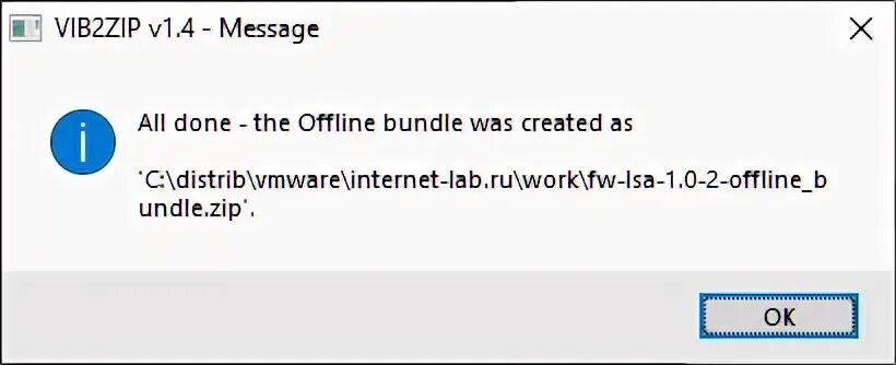 Offline bundle