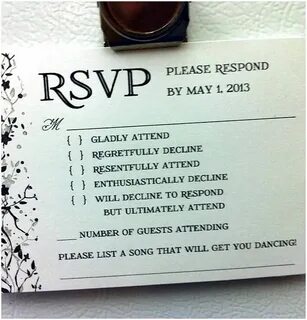 You invite guests when you the