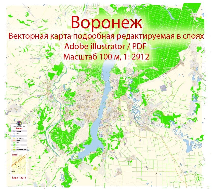 Карта памятников воронежа. Векторная карта. Воронеж на карте. Карта Воронежа вектор. Карта города: Воронеж.