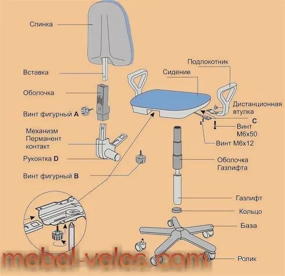 Механизм качания с газлифтом для кресла. Газлифт для кресла схема сборки. Схема работы газлифта офисного кресла. Кресло Престиж размер подъема сидения газлифт.