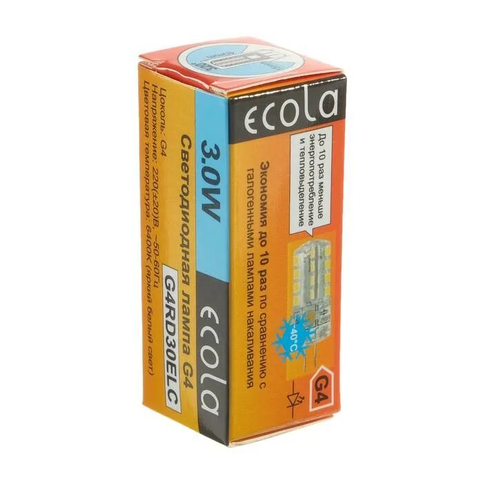 Лампа светодиодная Ecola Corn Micro, g4, 1.5 Вт, 4200 k.