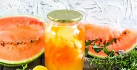 Компот из арбуза на зиму в 3