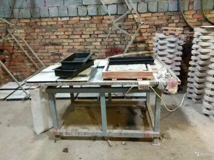 Простейший вибростол для тротуарной плитки своими руками