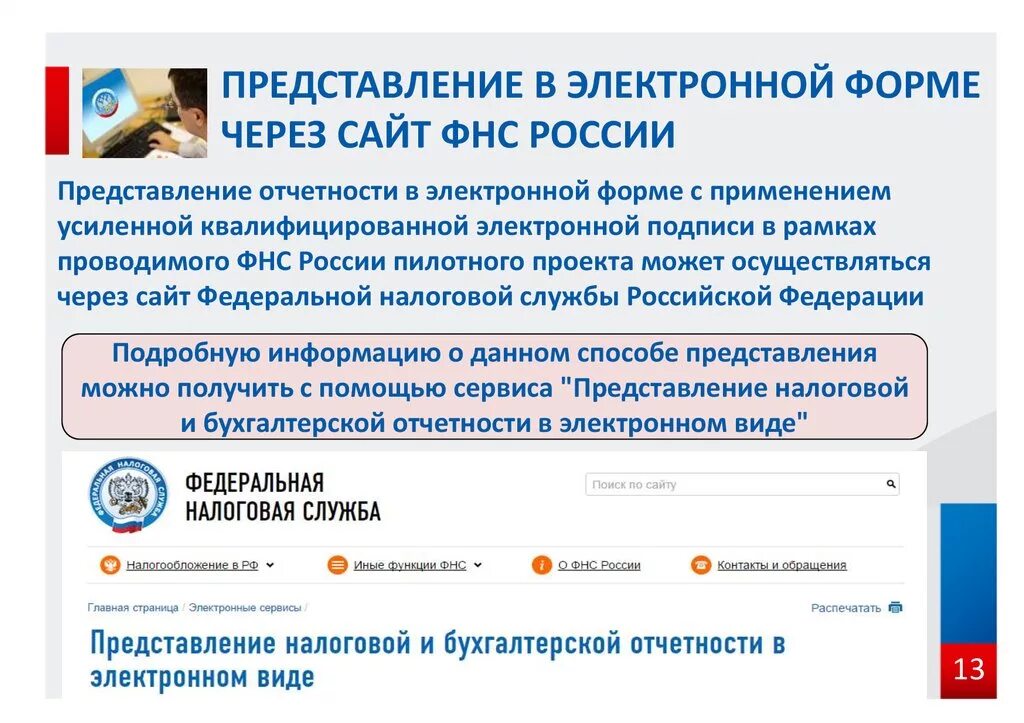 Электронный вид по налоговой