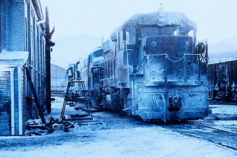 Far away train