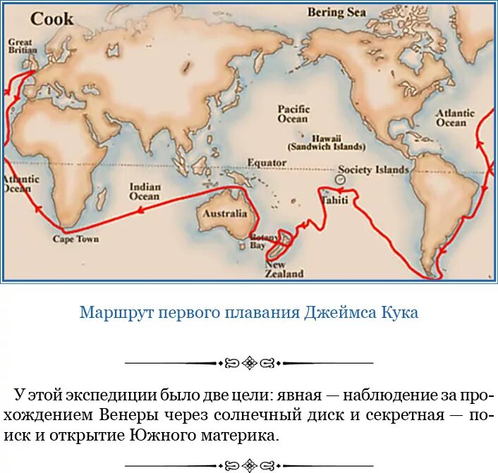 Кук совершил кругосветное путешествие. Путешествие Джеймса Кука 1768-1771 на карте. Экспедиция Джеймса Кука.