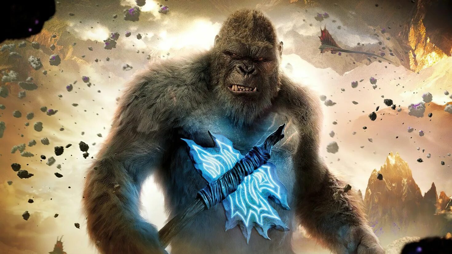 Godzilla king kong uzbek tilida 2024. Кинг Конг и Годзилла 2021. Годзилла против Кинг Конга 2021. Конг против Годзиллы 2021.