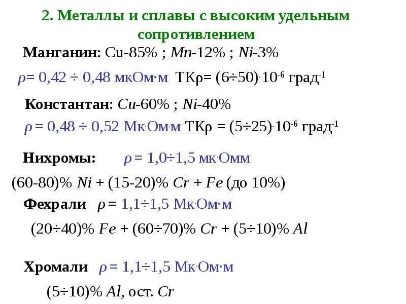 Удельное сопротивление манганина таблица. Константан сплав свойства. Сплавы с большим удельным сопротивлением. Константан сплав свойства. Константан проволока.