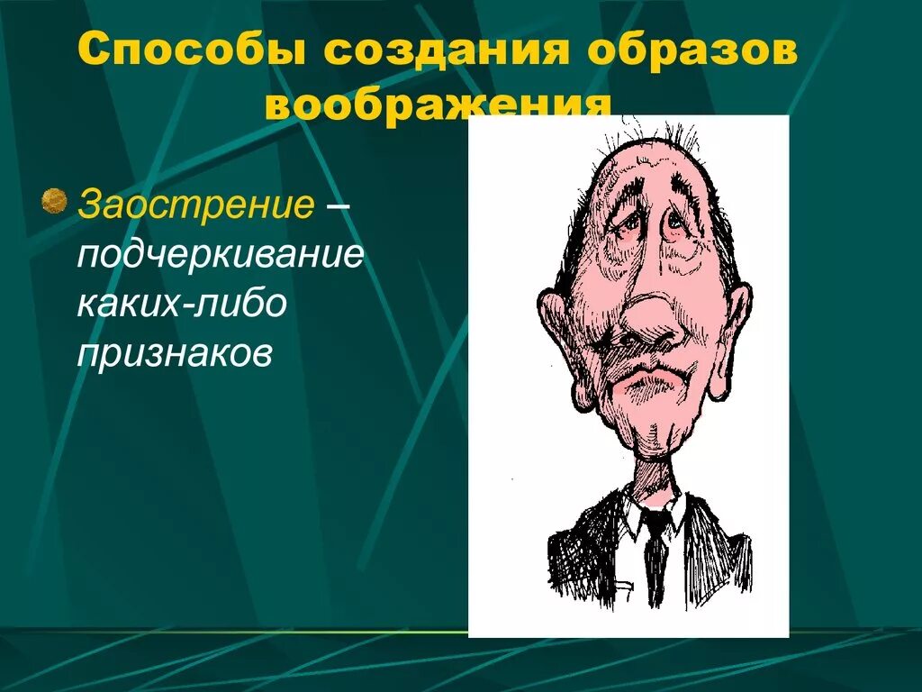 Заострение в психологии. Способы создания воображения. Способы создания образов воображения. Методы создания образов в воображении. Воображение процесс создания образов воображения