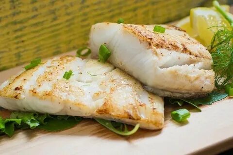 Стейки трески в духовке