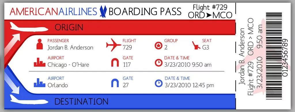 Ticket org. Билеты American Airlines. Макет билета на самолет. Билет на самолет Boarding Pass. Билет на самолёт Американ Эйрлайнс.