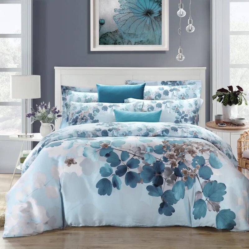 Enjoy bedding. Jane_flowers. постельное белье bed sheet set. Enjoy bedding. 100 тенсель постельное белье.