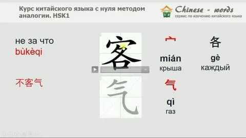 Китайский видео уроки