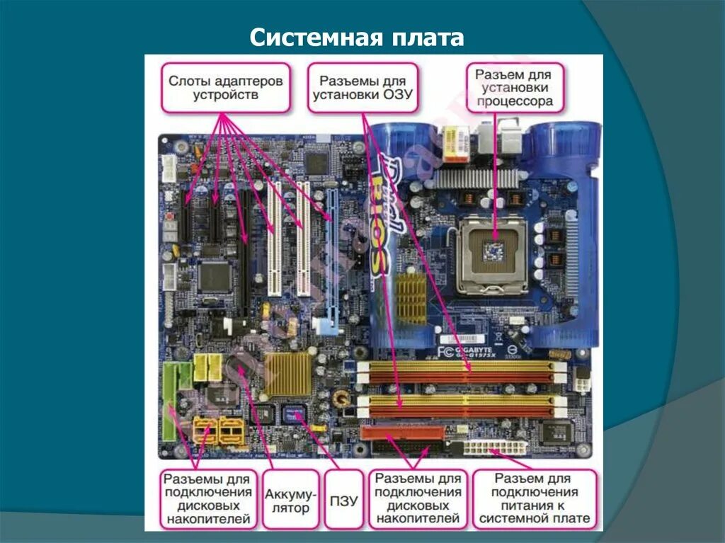 Информация о дополнительной плате. Основные элементы системной платы ASUS. Разъёмы материнской платы компьютера p4i945gc. Назначение разъёмов на материнской плате б250м провод. Материнская плата ASUS ее компоненты.