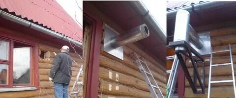 Сделать дымоход своими руками видео