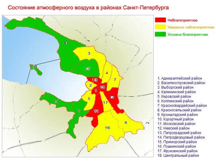 Безопасные районы петербурга. Карта загрязнения воздуха санкт-петербурга. экологическая карта спб по районам. экологическая обстановка в спб на карте. экология санкт-петербурга карта грязные районы.