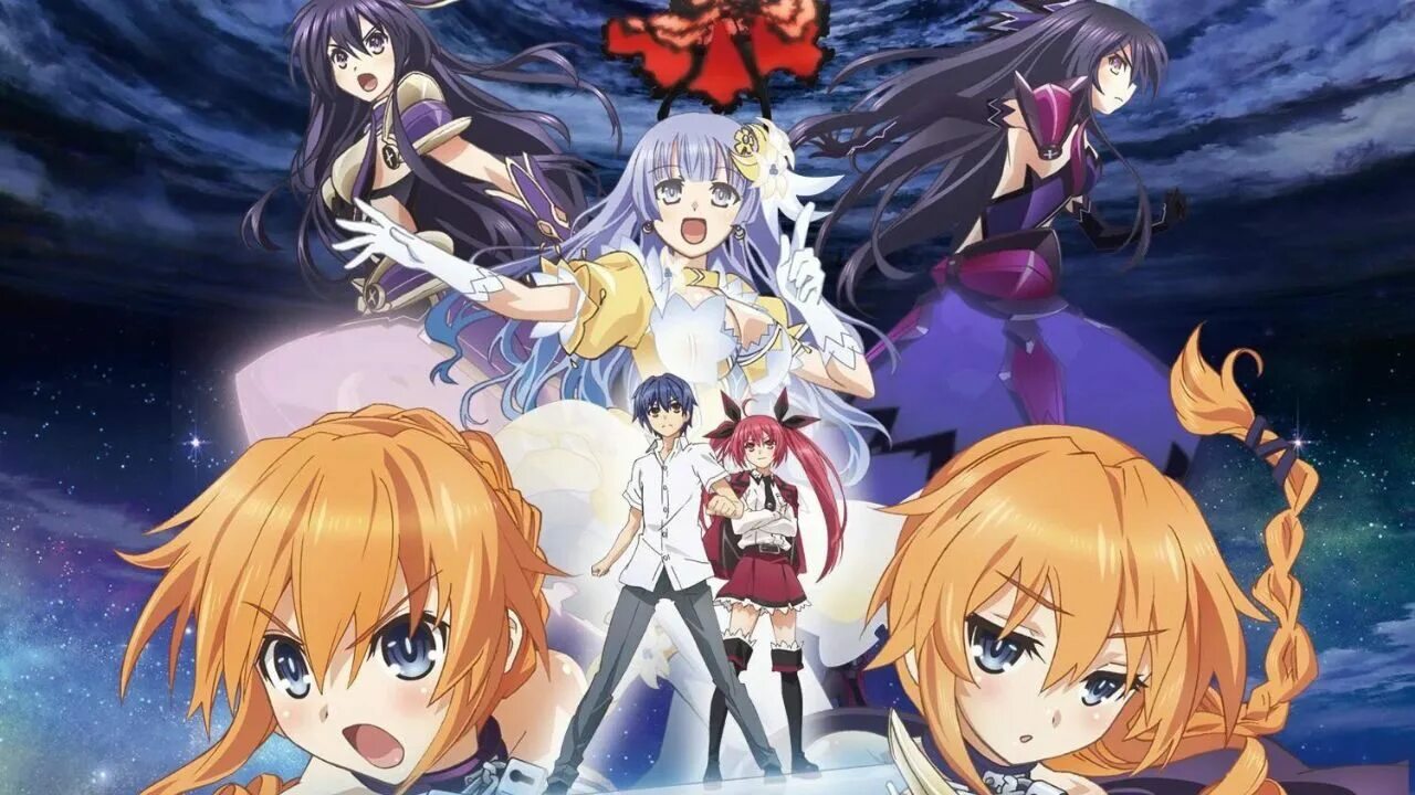 Date de. Рандеву с жизнью 2. date alive. date a live. date a live ii постер.