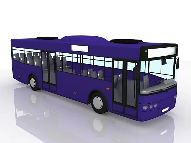 Пазы 3d. Пазы в 3ds max. синий автобус. автобус 3d модель. синий автобус модель.