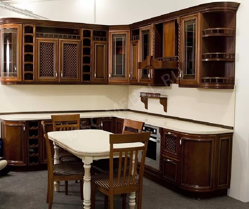 классическая кухня мария. краснодар мебель на заказ по размерам. стенка на кухню угловая. 60. фасад донателло италия.