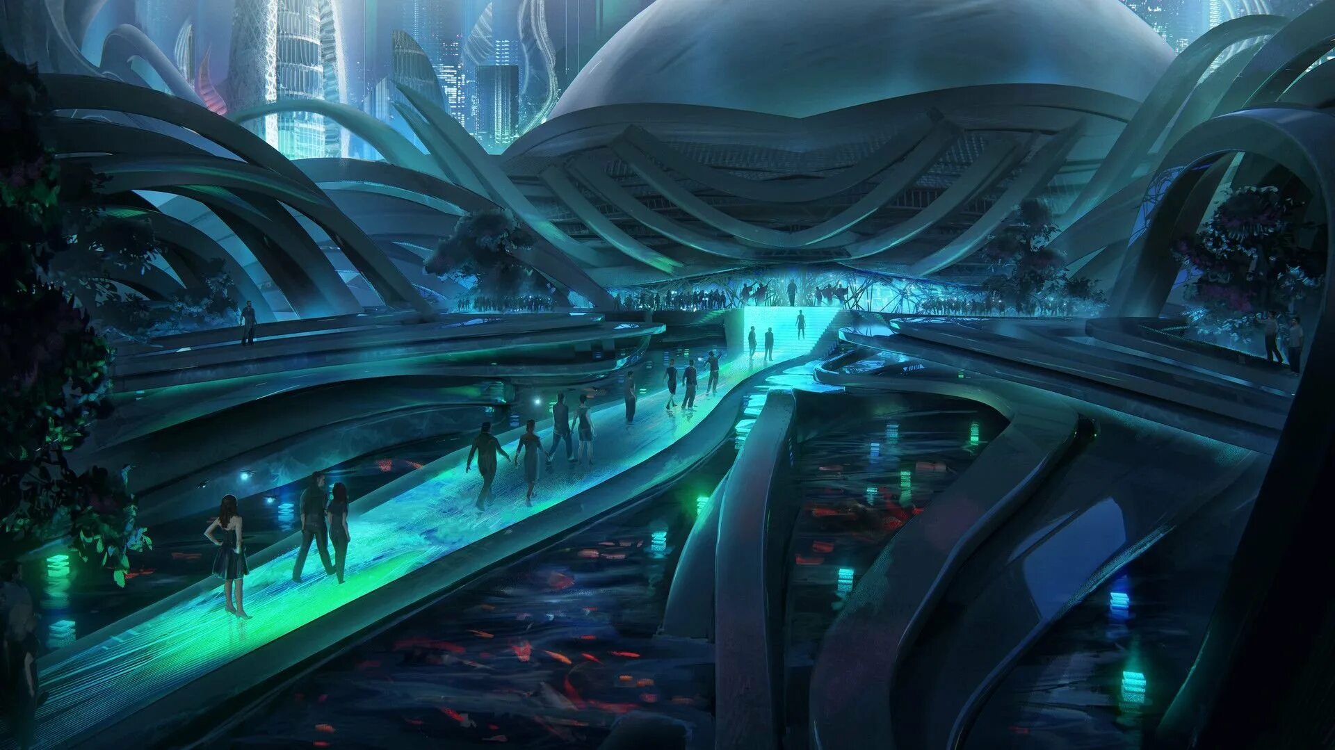 Футуризм. Экогород будущего концепт. Sci Fi город футуризм. Мишель РАГОН города будущего. Concept Art Sci-Fi город.