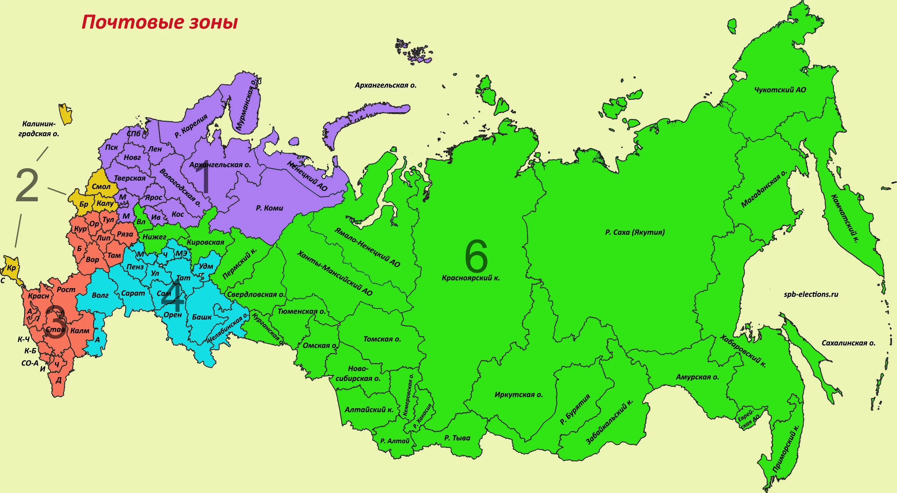 Деление России на традиции карта.