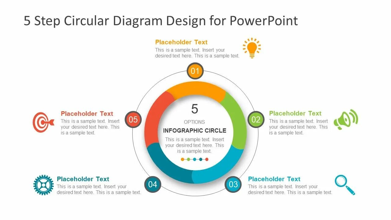 Design diagrams. Circular diagram. powerpoint infographic design process 5 step. cycle process diagram. circular flow diagram design.