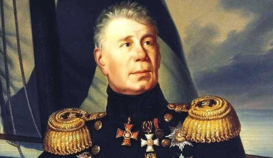 Руководитель первой русской экспедиции. Адмирал Крузенштерн.