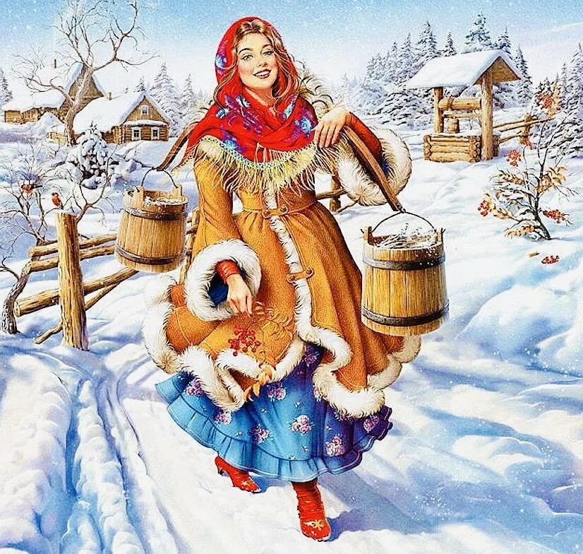 Шла девица