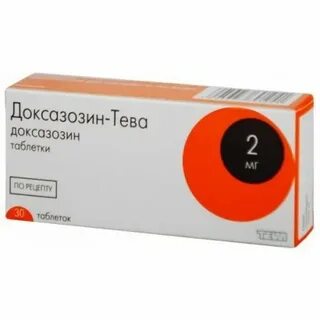 Доксазозин тева инструкция