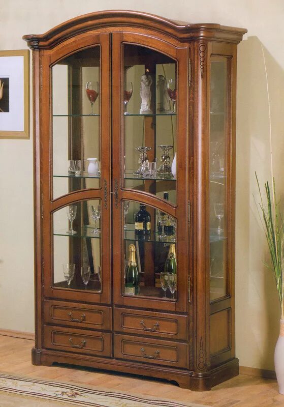 Сервант горка. Сервант горка. D705-60 буфет ledelle. 9. Буфет массив дуба лидер массив.