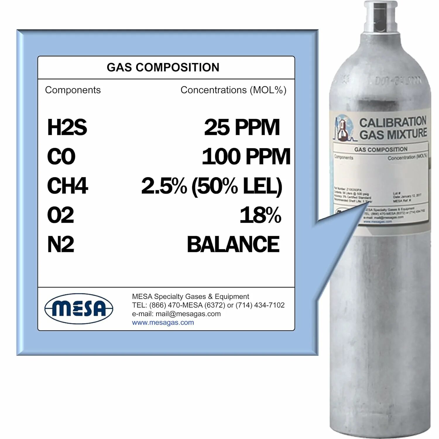 Calibration gases. Carbon monoxide cylinder. 100%lel，1%vol. nitrogen monoxide. precision check and calibration gas.