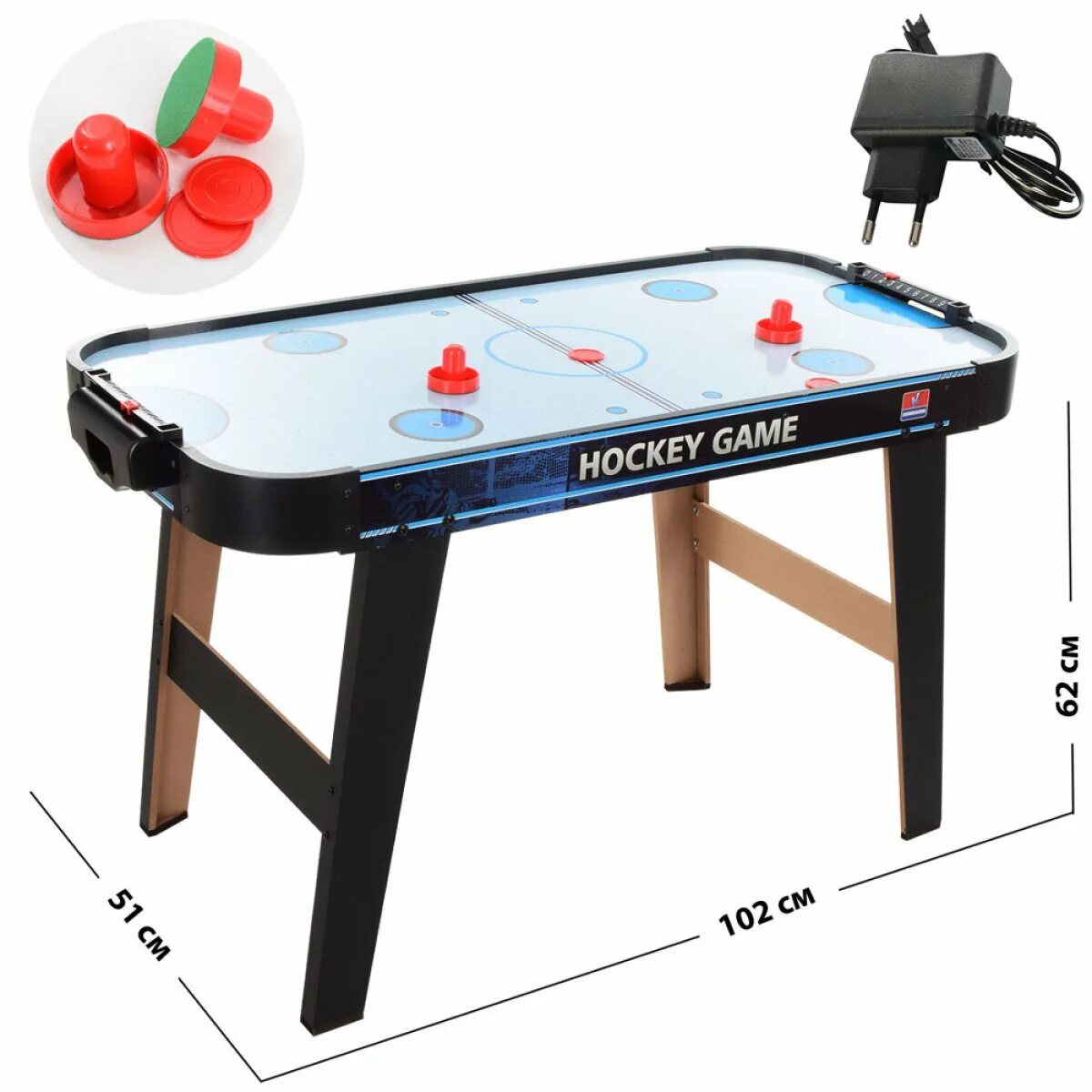 игровой стол - хоккей dfc junior 33" jg-ht-73300. настольный хоккей для детей на ножках. аэрохоккей ausini (20168t). настольный футбол 20425. Carrom хоккей.