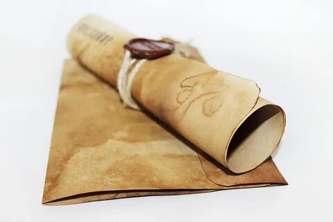 Бумага с печатью