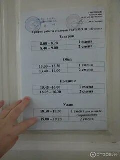 Со скольки работают столовые