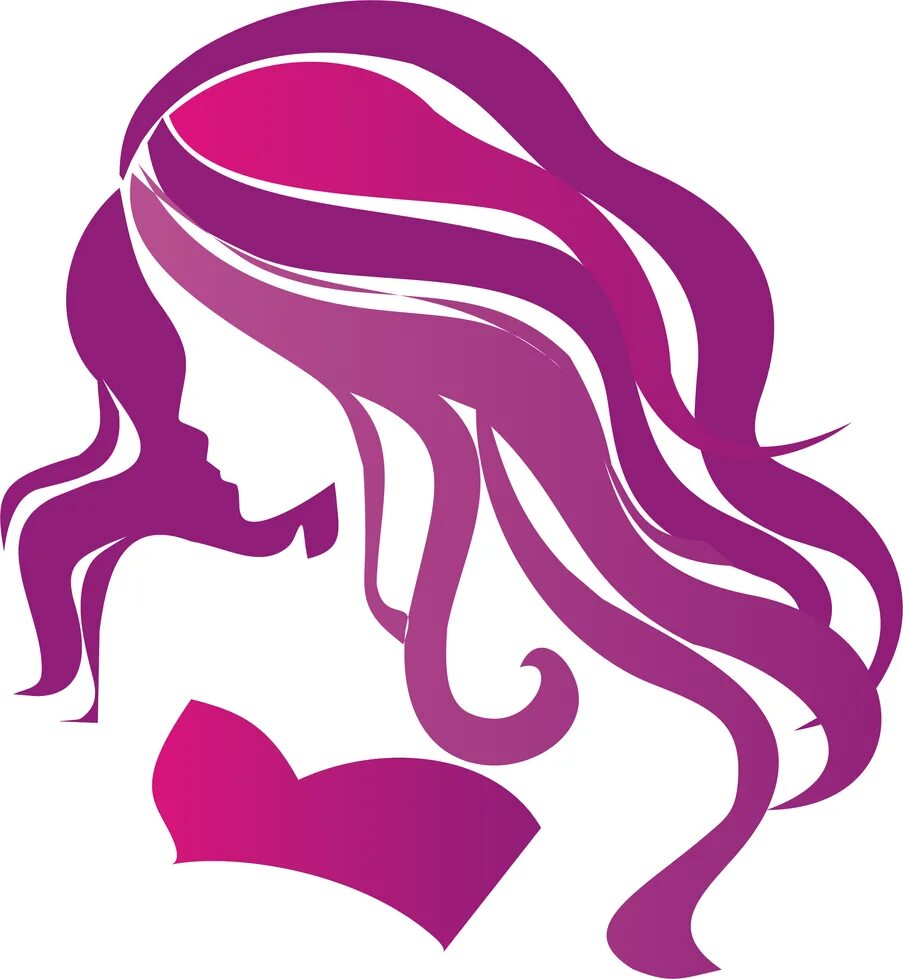 Женский лого. Логотип салона красоты. Салон красоты силуэт. Логотипы парикмахерских. Силуэт прически.