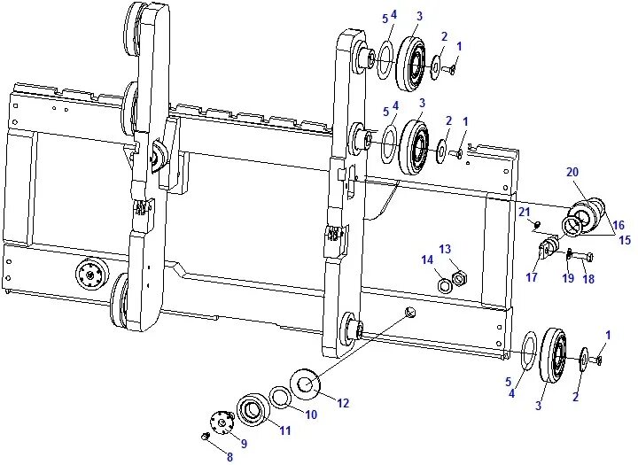 каретка фронтального погрузчика jcb. быстросъем на фронтальный погрузчик ml333n. быстросъемная каретка на zl20. вилочный погрузчик efg-215.