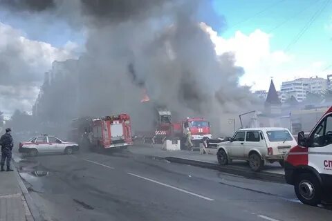Горит уралмаш