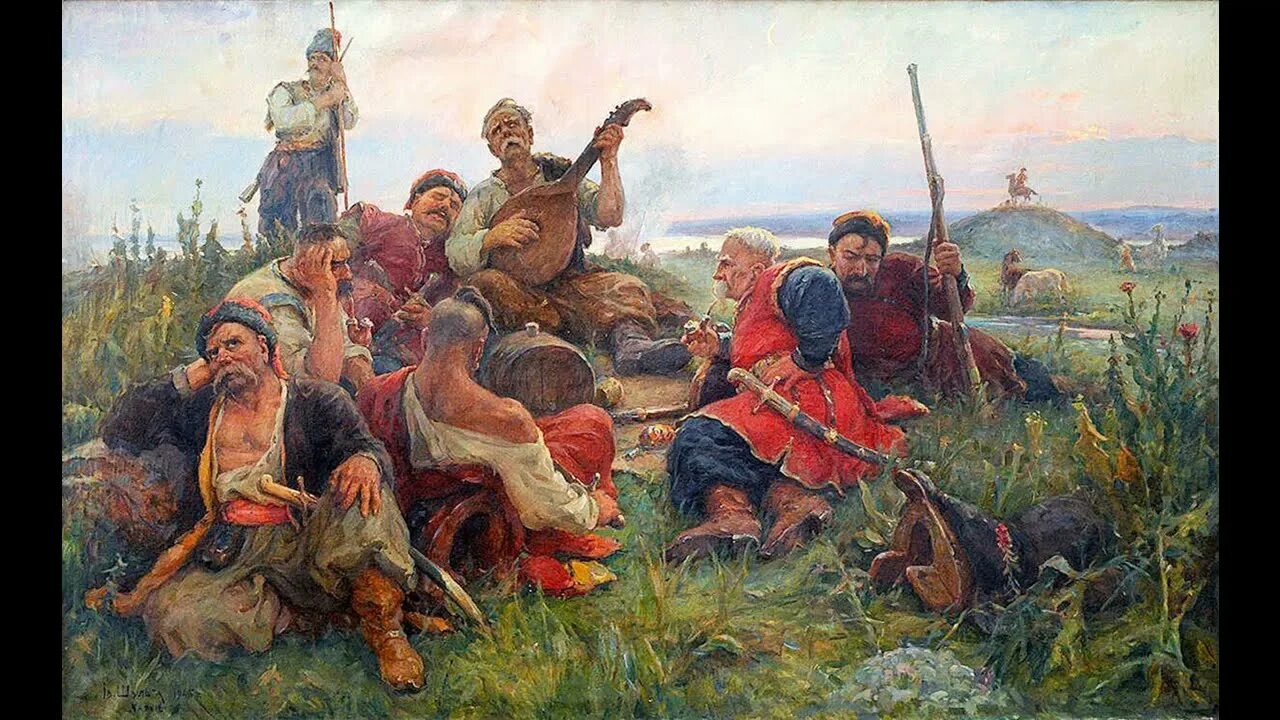 Козак запорожской сечи картина. Поход василия уса 1666. Украинская сеча. Запорожские казаки. Украинская сеча.