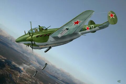 Бомбардировщик пе2