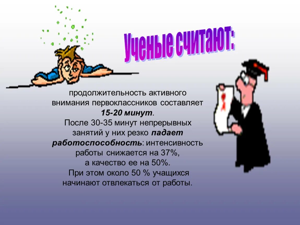 Внимание первоклассников на уроке. Продолжительность активного внимания учащихся. Длительность активного внимания у подростков. Активное внимание. Время активного внимания