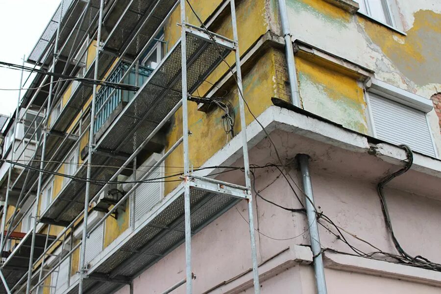 Капитальный ремонт первого уровня. Капремонт домов в Калининграде.