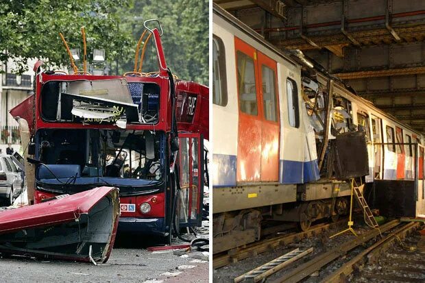 Взрывы в Лондоне (07.07.2005 и 21.07.2005, Великобритания). 7 Июля 2005 года в Лондоне теракт.