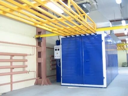 Порошковая камера на газу