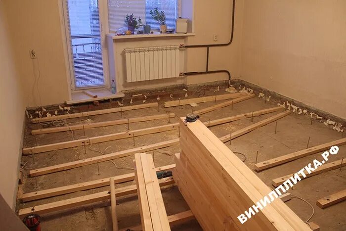 Выравнивание черновых полов. Плитный утеплитель для пола. Выравнивание черновых полов. Выравнивание черновых полов. Обрешетка деревянного пола.